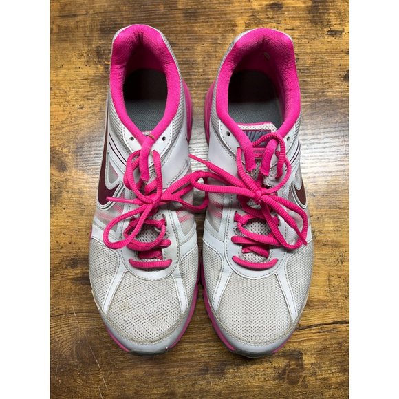 Nike air relentless 3 Trainers Women's Running Shoes Sz 10 Pink Gray‎ - Picture 3 of 10